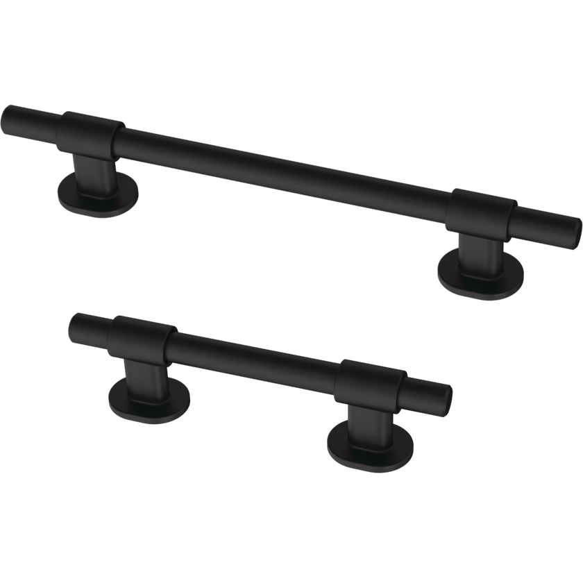 Matte Black / 1-3/8