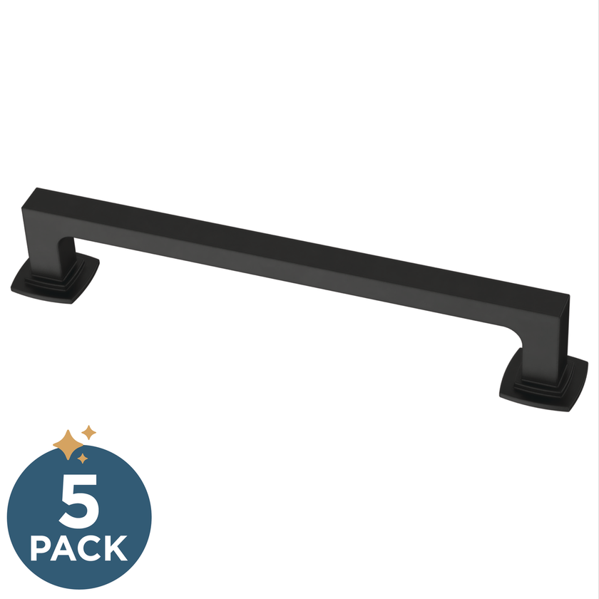 Matte Black / 6-5/16