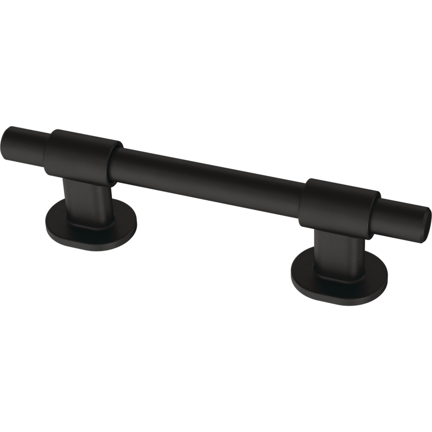 Matte Black / 1-3/8
