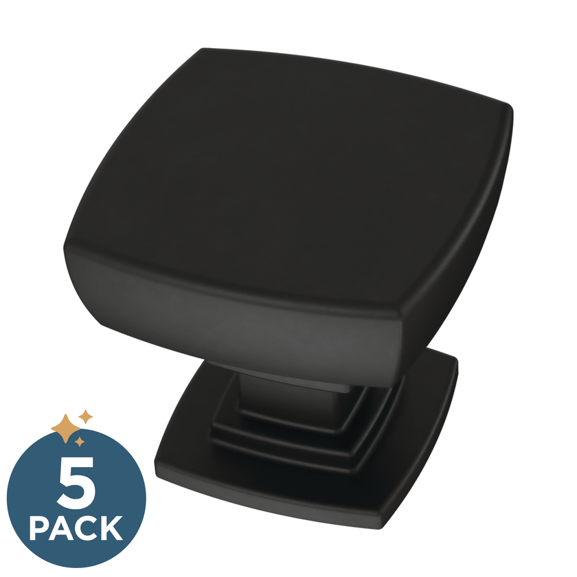 Matte Black / 1-1/8