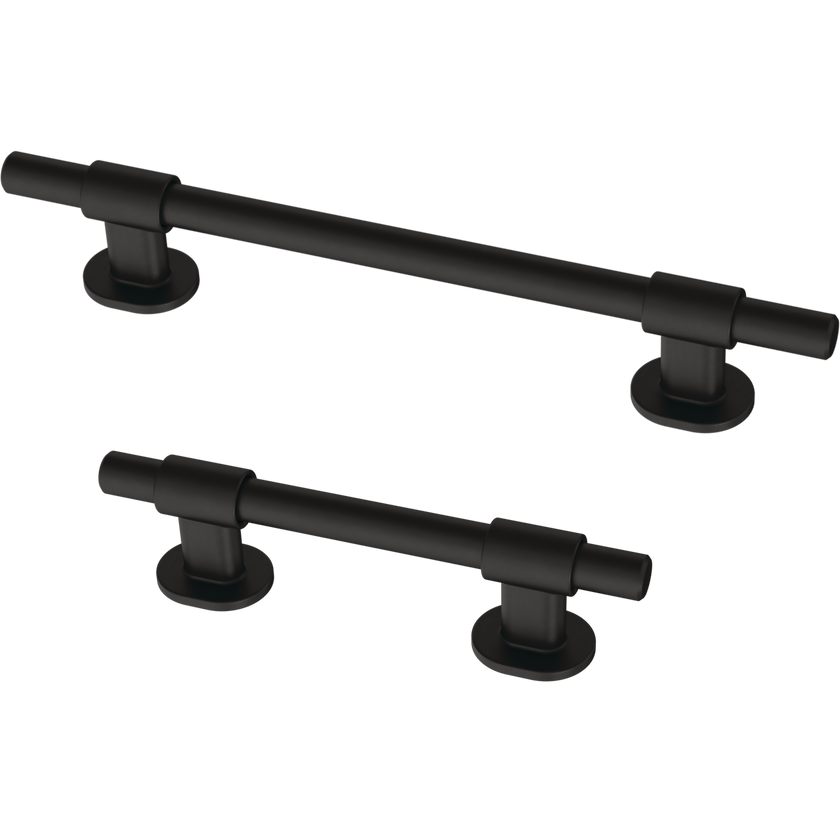 Matte Black / 1-3/8