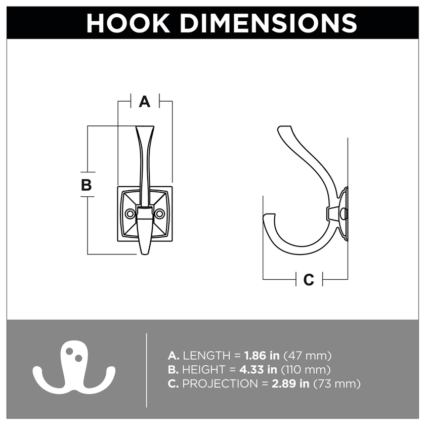 Bronze With Copper Highlights / 4-3/8