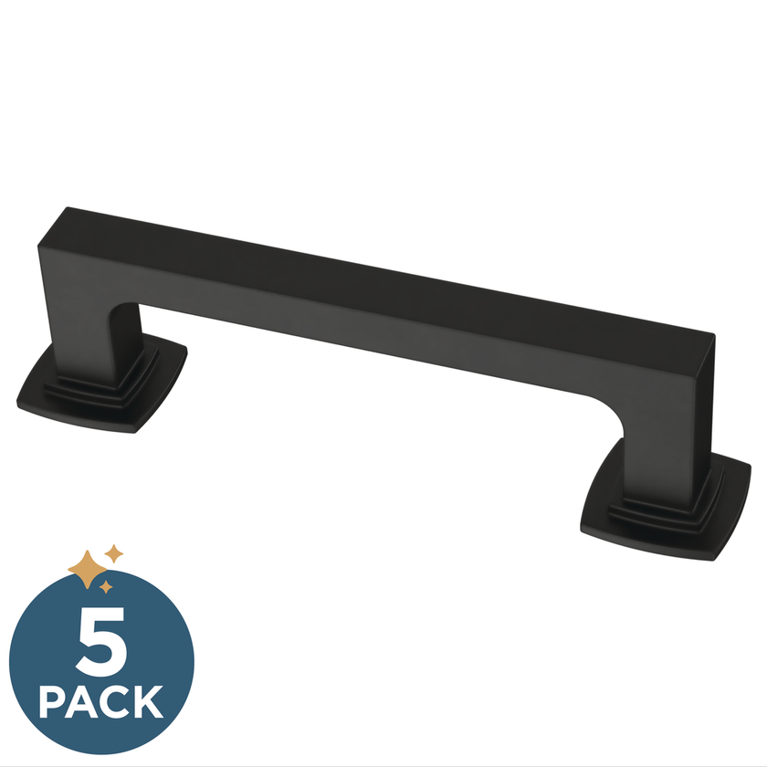 Matte Black / 3-3/4