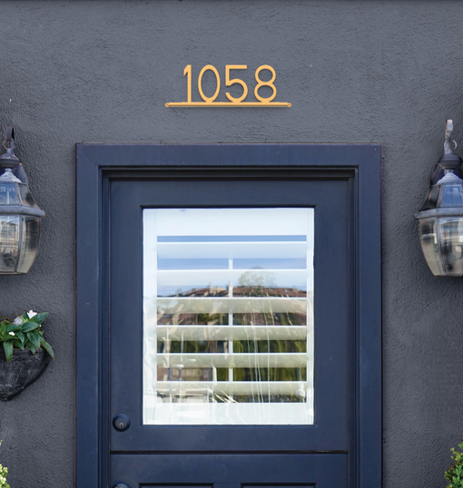 Boost Curb Appeal with Derby House Numbers