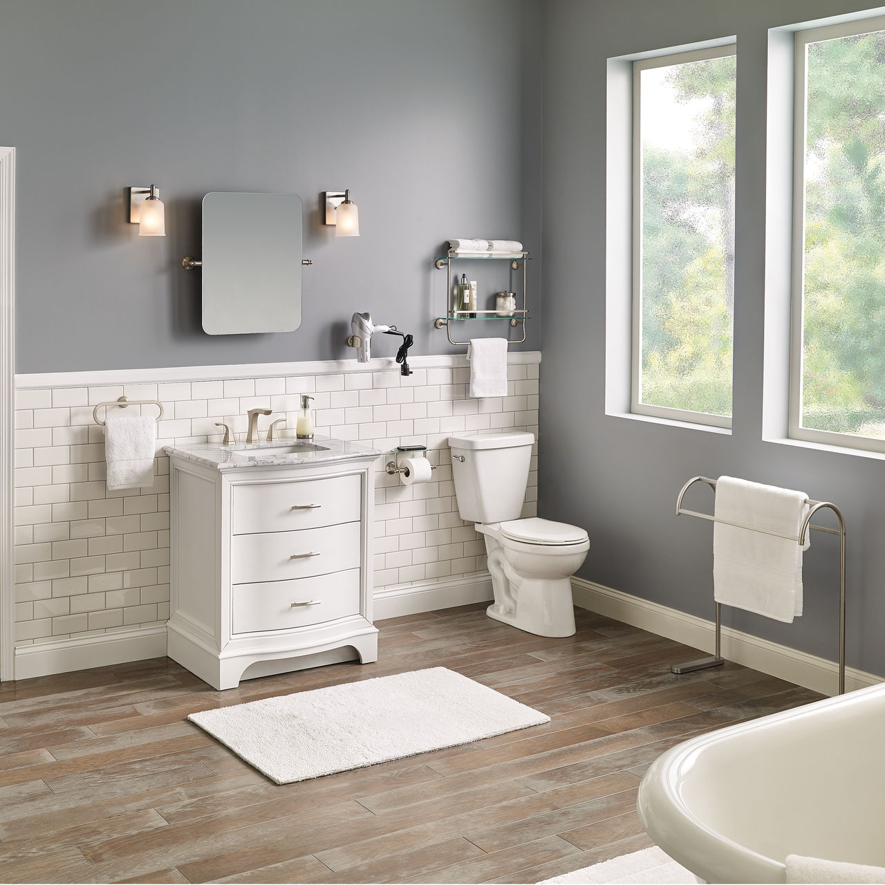 SpotShield Brushed Nickel / 1