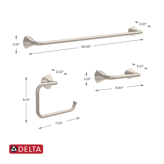 SpotShield Brushed Nickel / 24