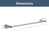 Satin Nickel / 24
