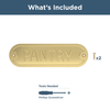 Brushed Gold / 1