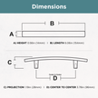 Satin Nickel / 3-3/4