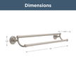 Satin Nickel / 24