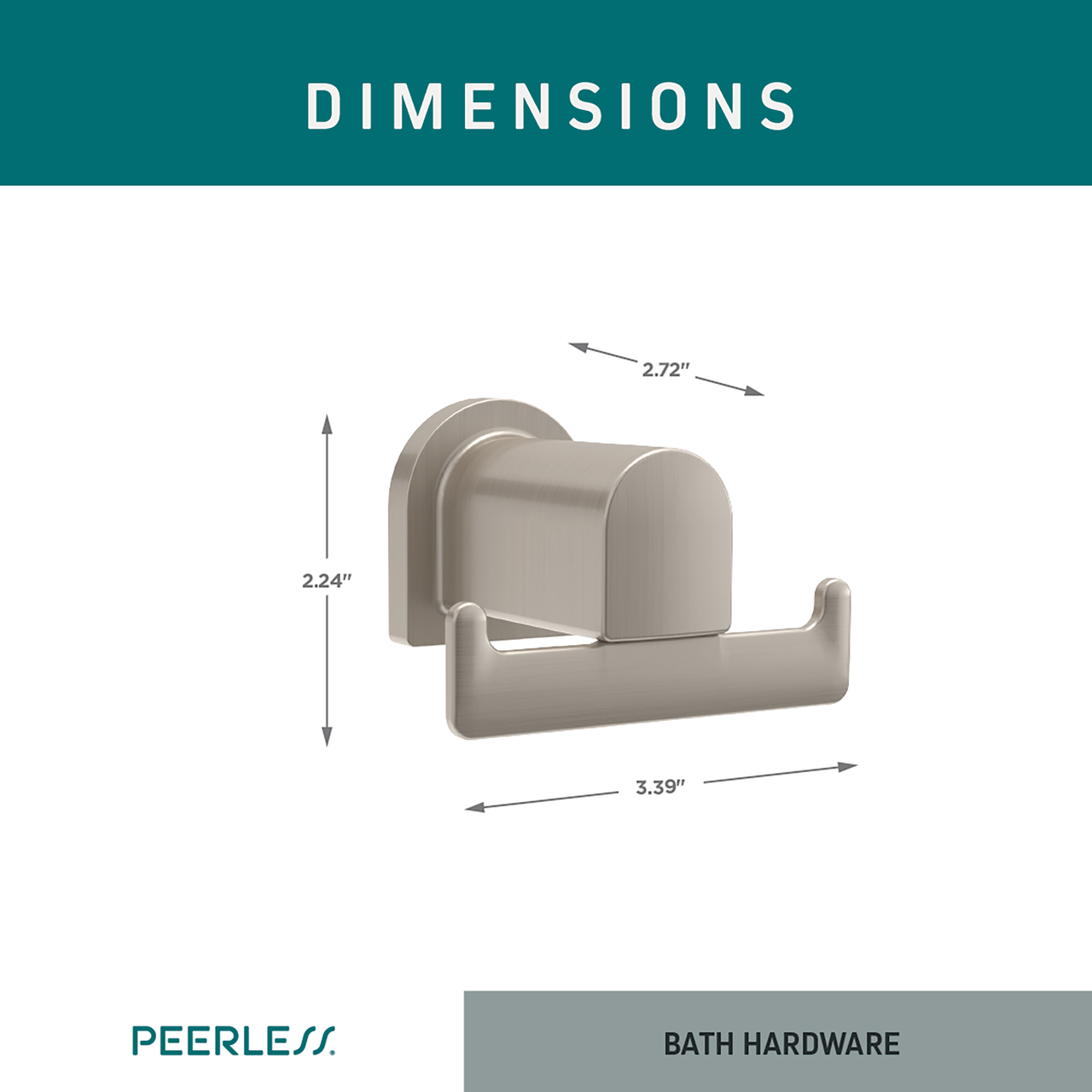 SpotShield Brushed Nickel / 1