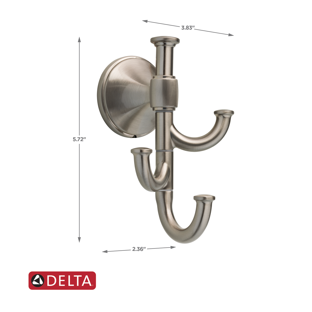 SpotShield Brushed Nickel / 1