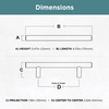 Stainless Steel / 2-1/2