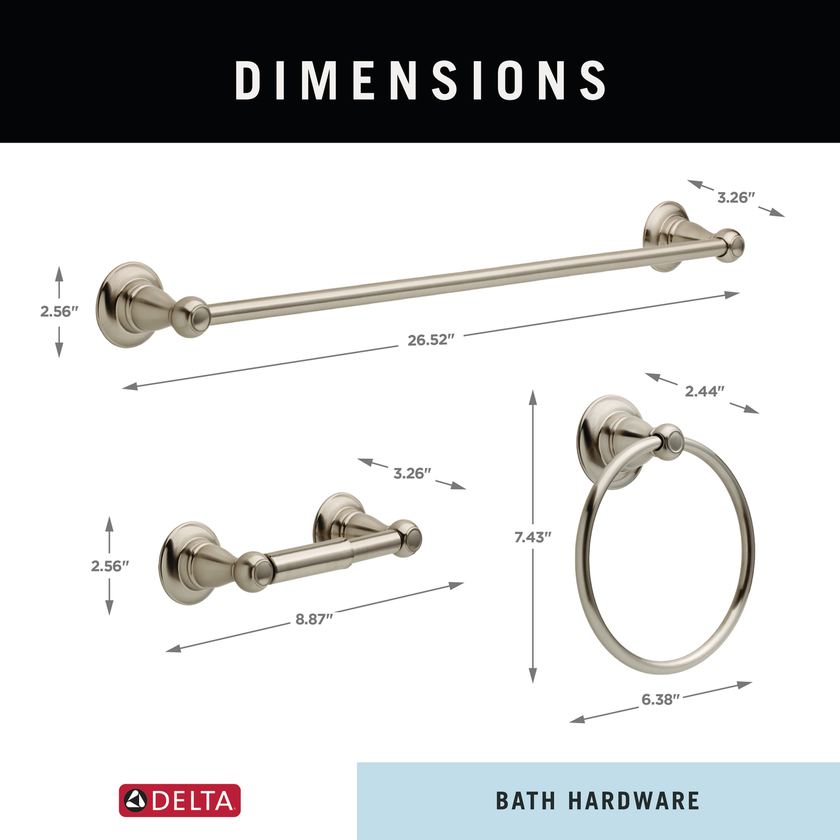 SpotShield Brushed Nickel / 24