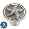 Brushed Satin Pewter / 1-7/16