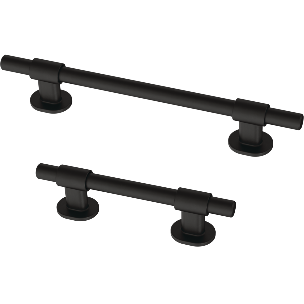 Matte Black / 1-3/8