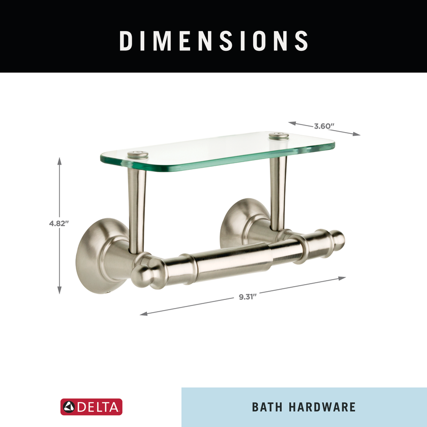 SpotShield Brushed Nickel / 1