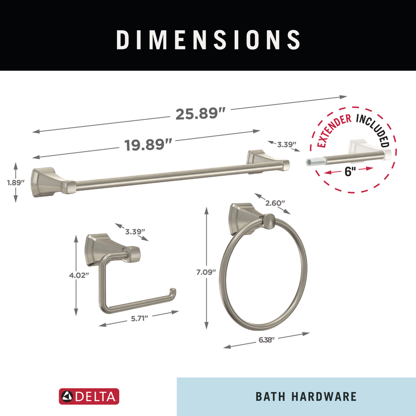 SpotShield Brushed Nickel / 18