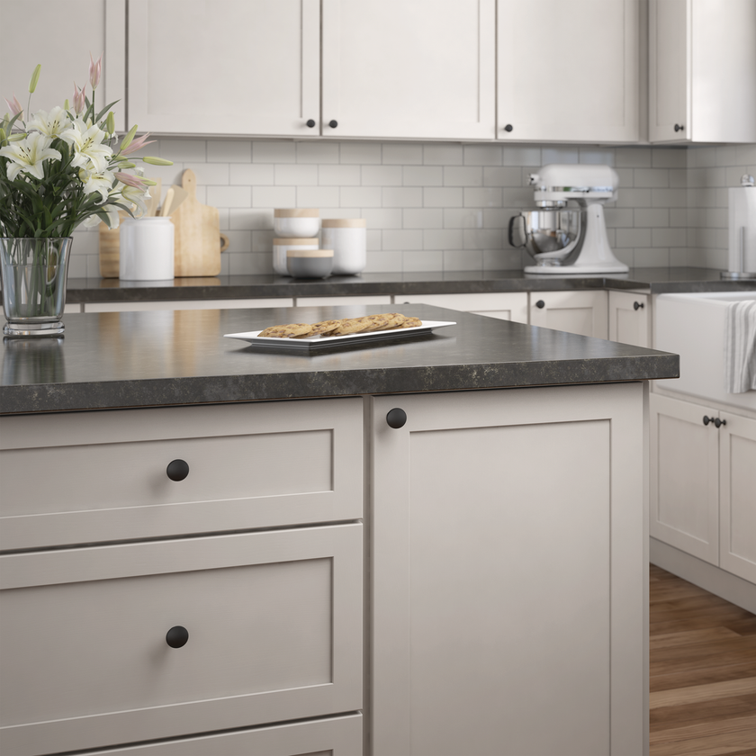 Matte Black / 1-3/16