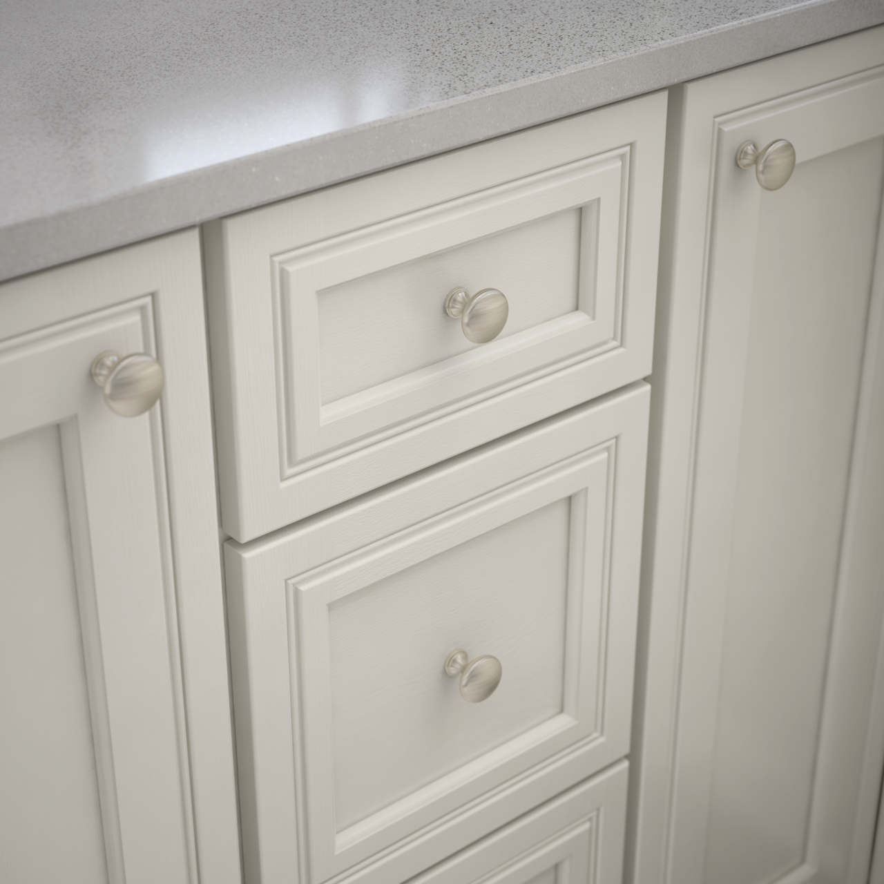 Satin Nickel / 1-3/16