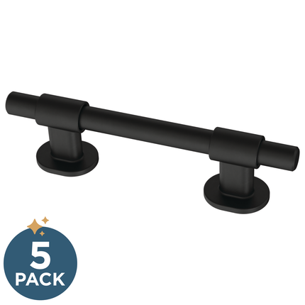 Matte Black / 1-3/8
