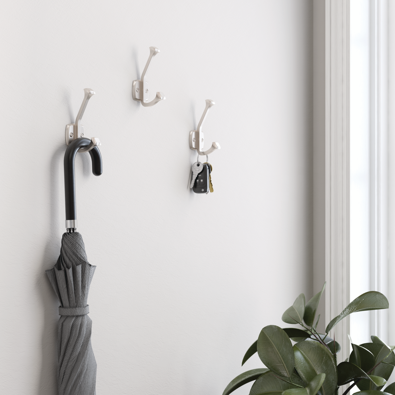 Satin Nickel / 1