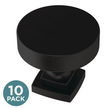 Matte Black / 1-1/4