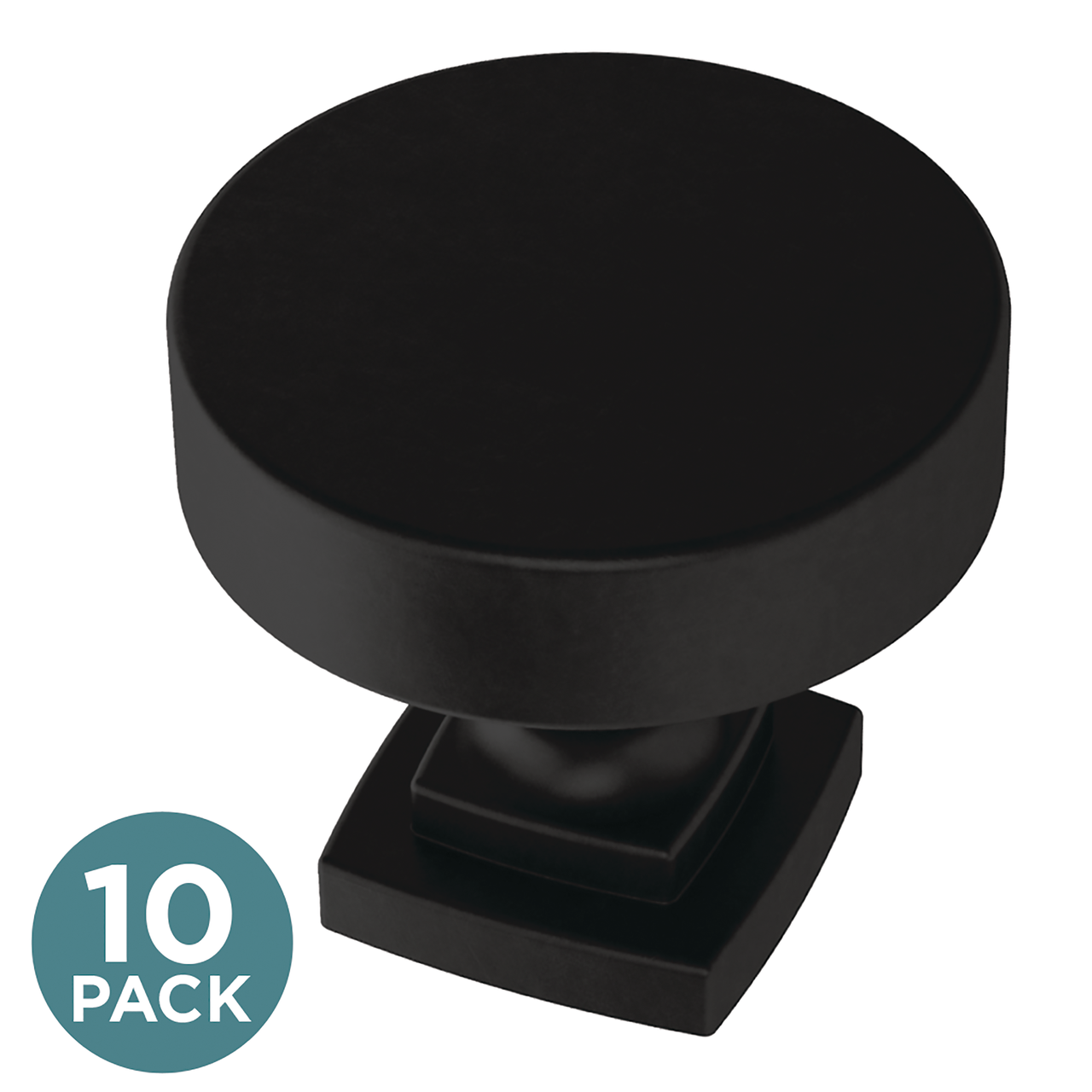 Matte Black / 1-1/4