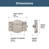 Satin Nickel / 1