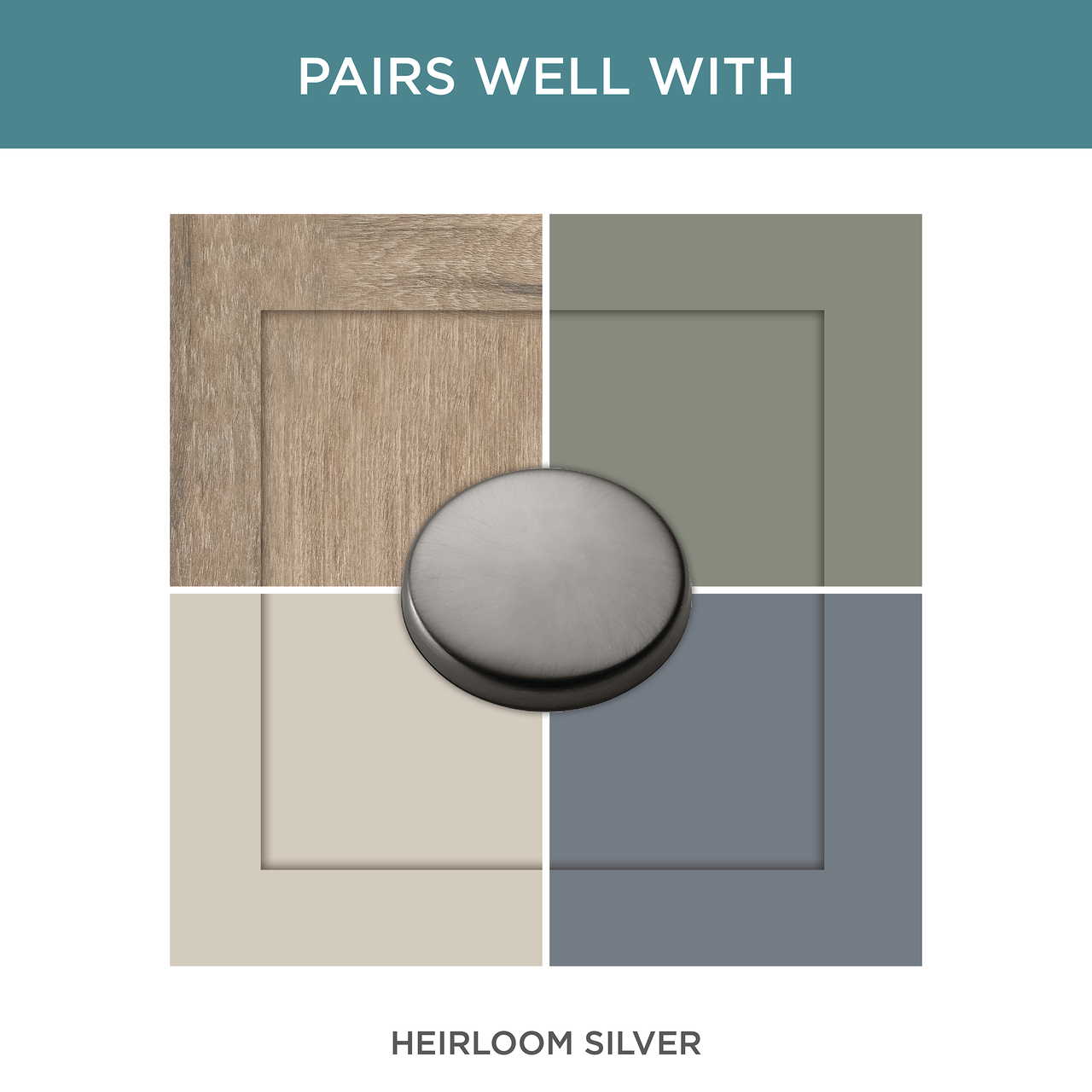 Heirloom Silver / 3-3/4
