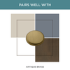 Antique Brass / 1-3/8