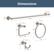 Satin Nickel / 18