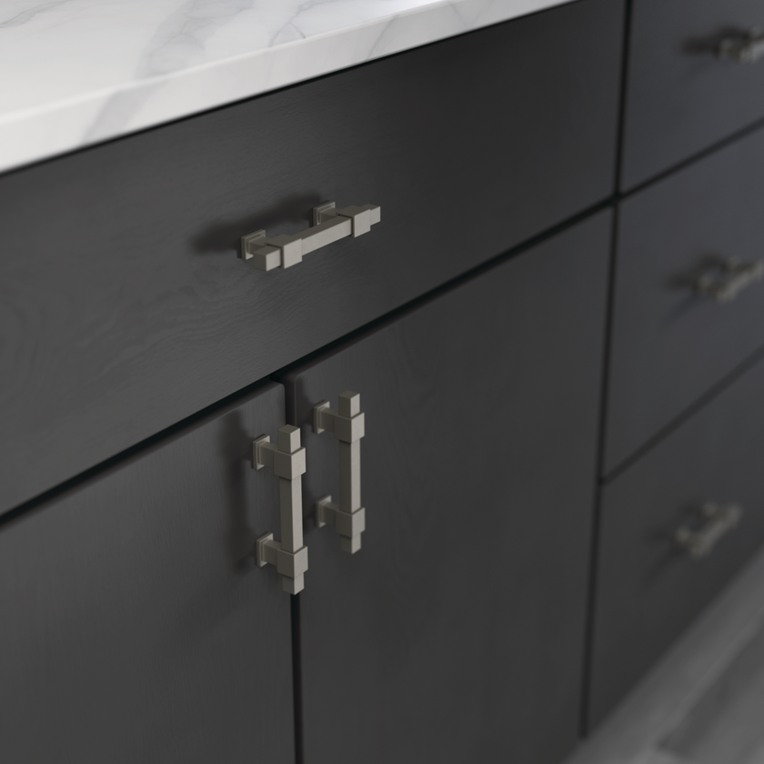 Satin Nickel / 1-3/8