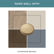 Champagne Bronze / 1-1/4