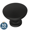 Matte Black / 1-3/16
