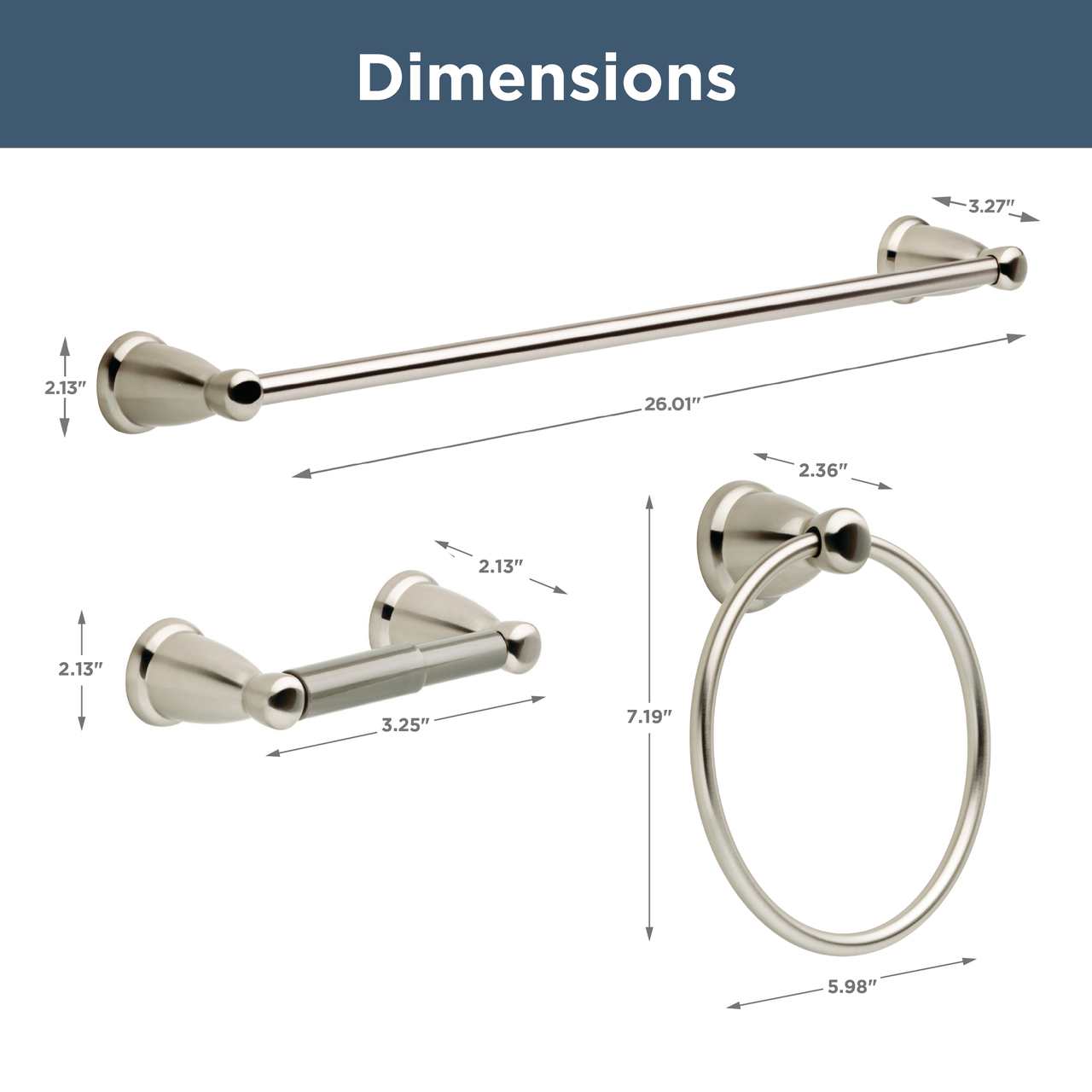 Satin Nickel / 24