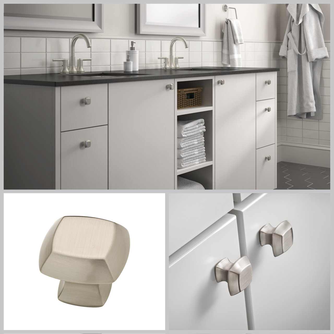 Satin Nickel / 1-1/4