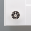 Brushed Satin Pewter / 1-7/16