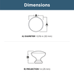 Satin Nickel / 1-3/16
