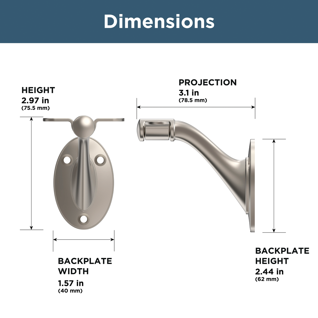 Satin Nickel / 1