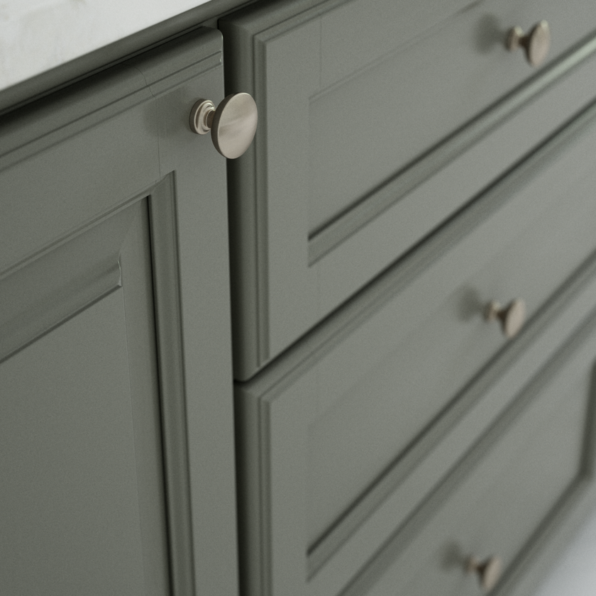 Satin Nickel / 1-3/16