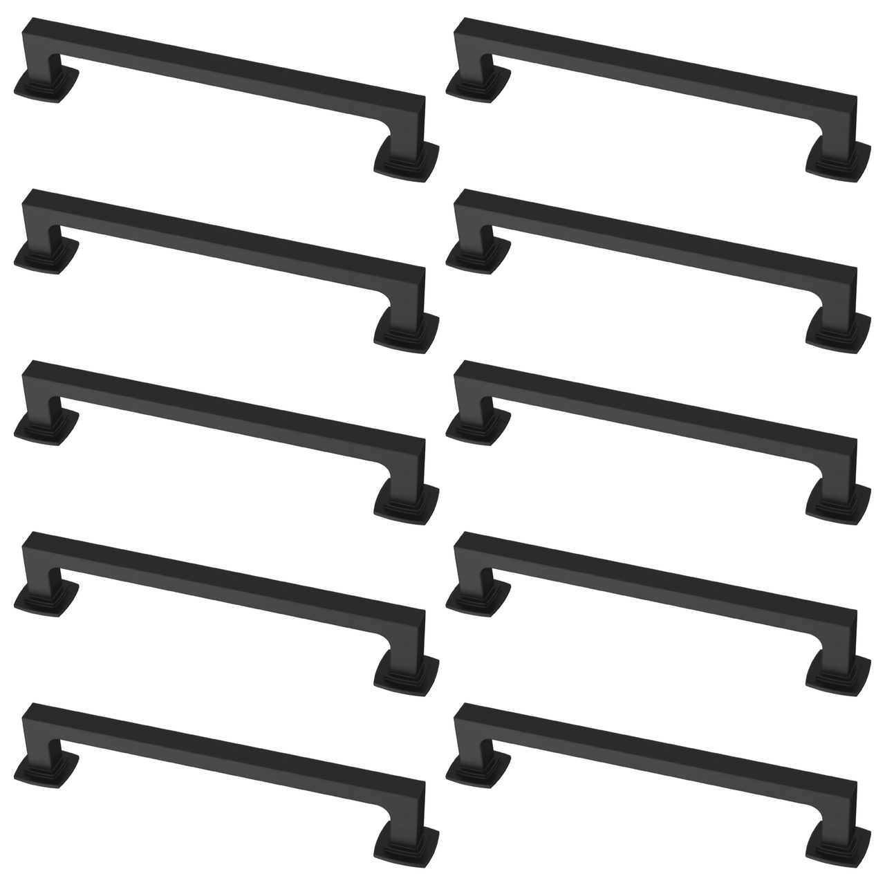 Matte Black / 6-5/16