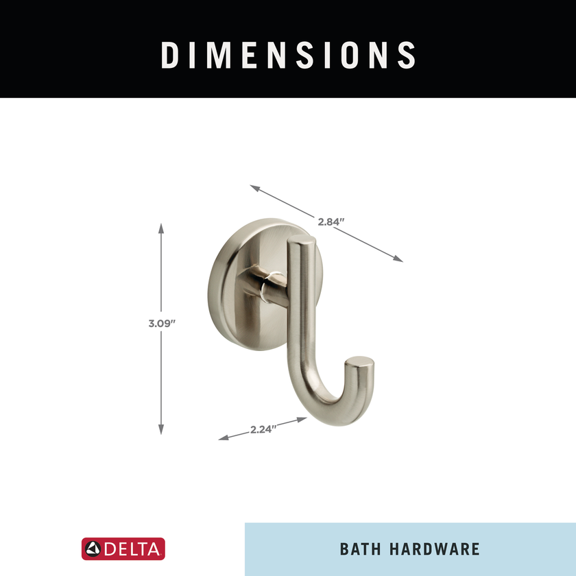 SpotShield Brushed Nickel / 1