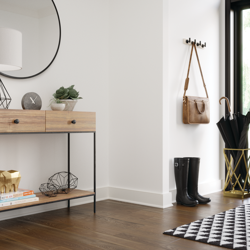 White Oak & Matte Black / 16