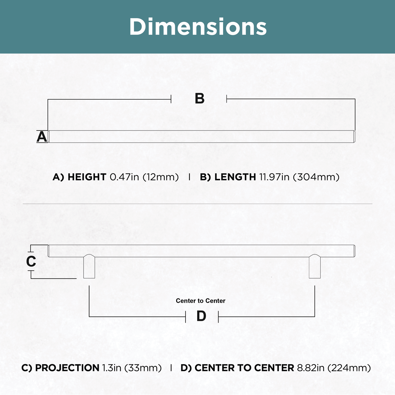Stainless Steel / 8-13/16