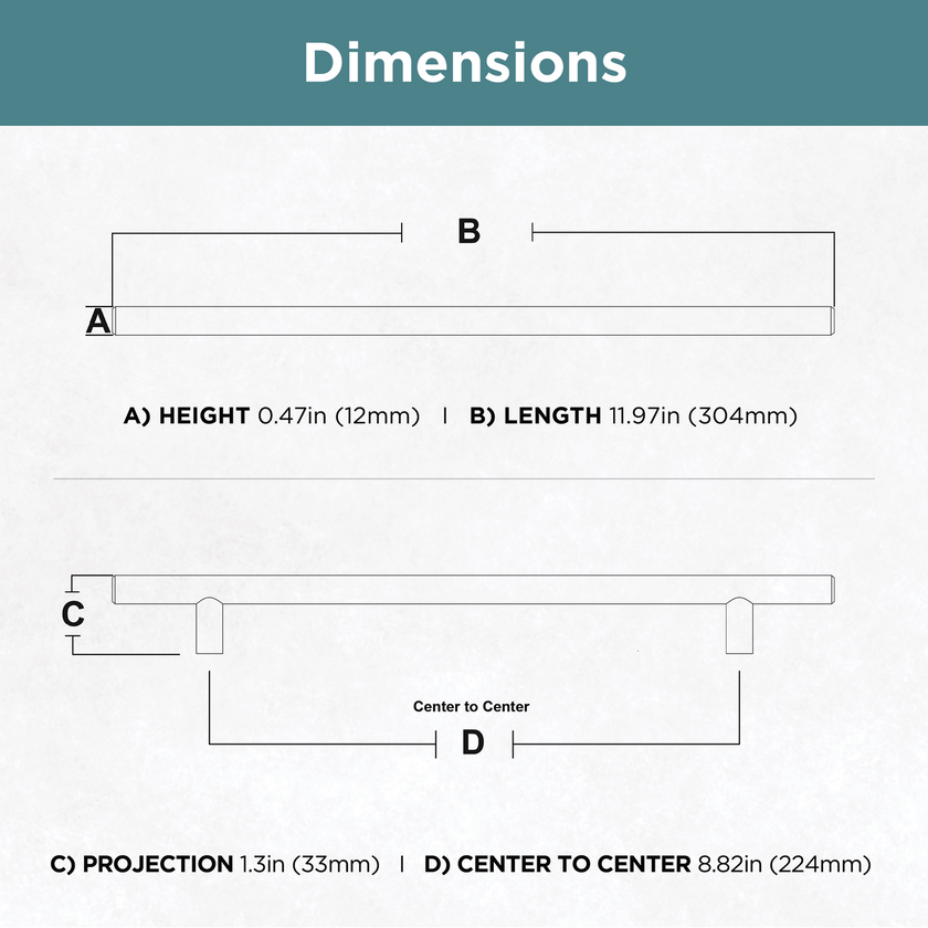 Stainless Steel / 8-13/16