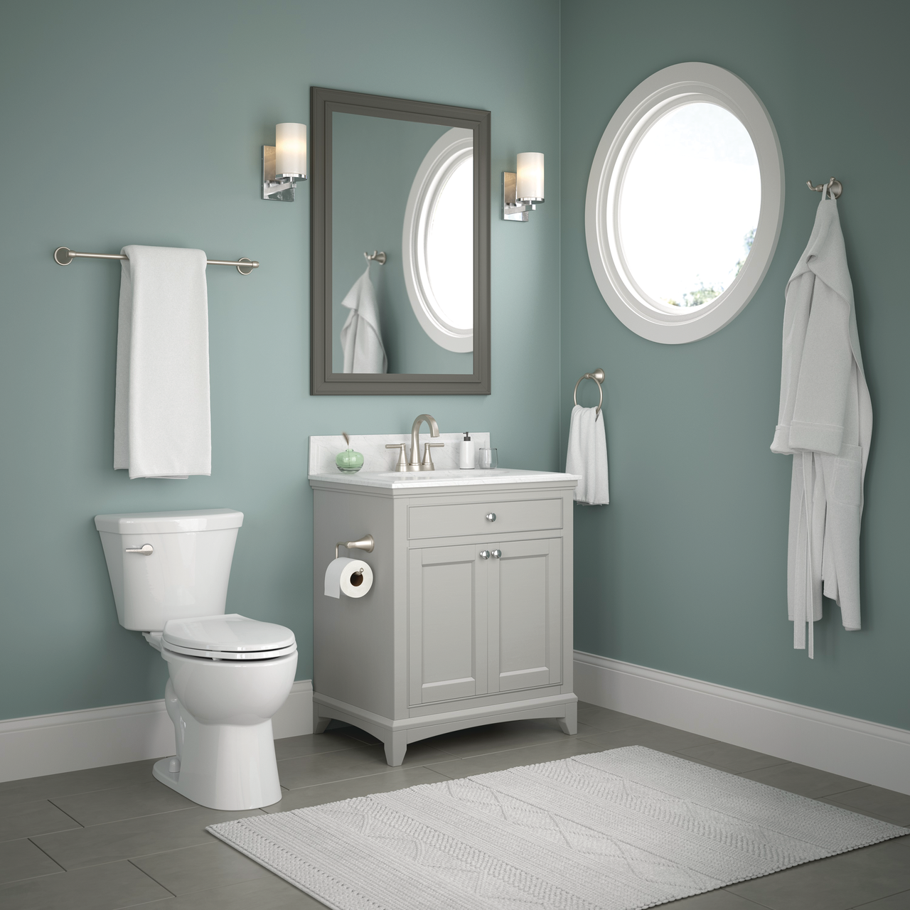 SpotShield Brushed Nickel / 1