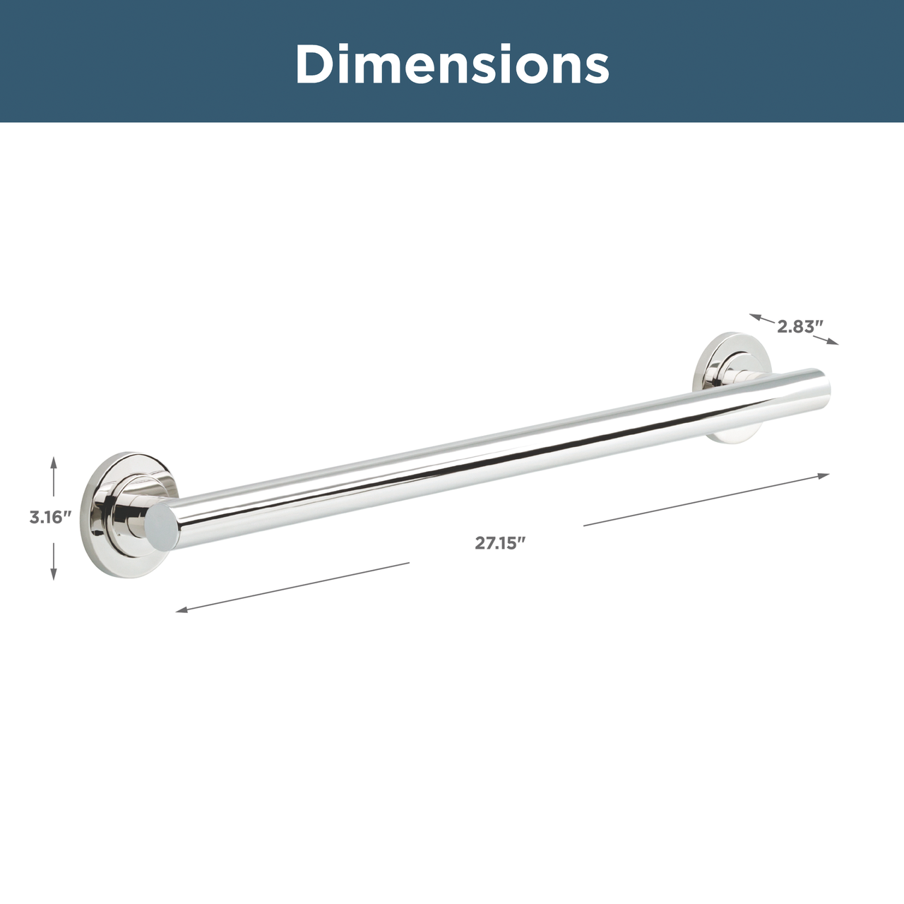 Bright Stainless Steel / 24