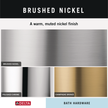 SpotShield Brushed Nickel / 2
