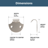 Satin Nickel / 1